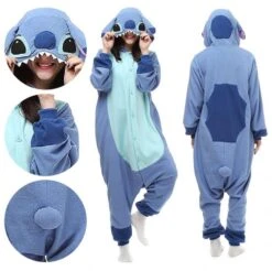 Stitch Onesie Pajamas Costume 9 Stitch Onesie Pajamas Costume -Halloween Costume For Kids Cheap Store stitch onesie 0