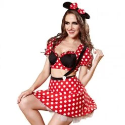 Sexy Disney Minnie Mouse Costume Dress For Women