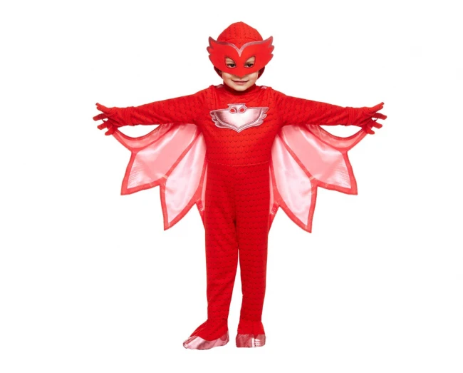 Toddler Girls Owlette Costume - Pj Masks 3 Toddler Girls Owlette Costume - Pj Masks - Image 3