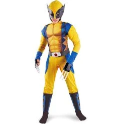 X-Men Wolverine Costume For Kids - Marvel -Halloween Costume For Kids Cheap Store x men wolverine costume 1